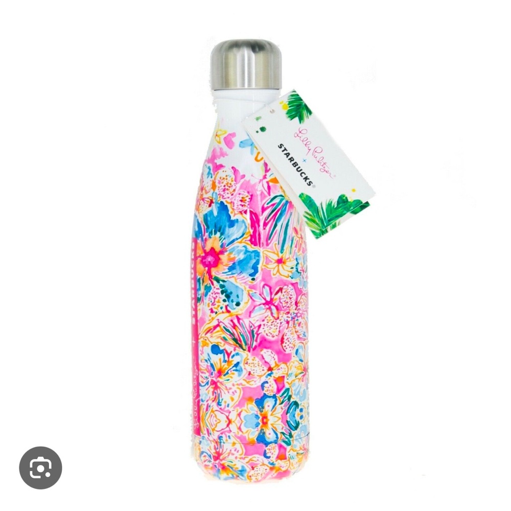 Lilly Pulitzer x Starbucks Swell Bottle Pink Resort Floral 17oz